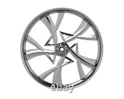 21x5.5 Inch Narcos Motorcycle Wheel HARLEY ROAD STREET GLIDE KING FAT FRONT
