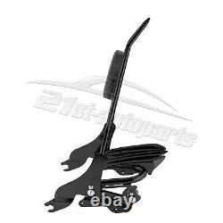 22 Backrest Sissy Bar For Harley Road King Electra Street Road Glide 2014-2023