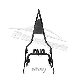 22 Backrest Sissy Bar For Harley Road King Electra Street Road Glide 2014-2023