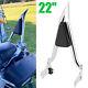 22''backrest Sissy Bar For Harley Road King Street Glide Electra Glide 1997-2008