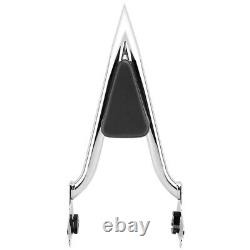 22''Backrest Sissy Bar For Harley Road King Street Glide Electra Glide 1997-2008