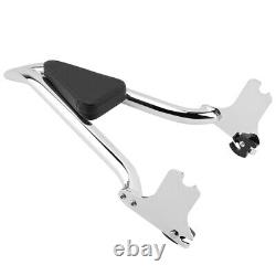 22''Backrest Sissy Bar For Harley Road King Street Glide Electra Glide 1997-2008