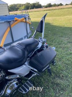 22 Backrest Sissy Bar For Harley Road King Street Glide Electra Glide 1997-2008