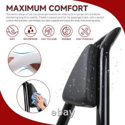 22 Height Sissy Bar Backrest & Luggage Rack For Harley Street Glide Road King