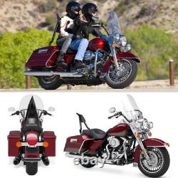 22 Height Sissy Bar Backrest & Luggage Rack For Harley Street Glide Road King