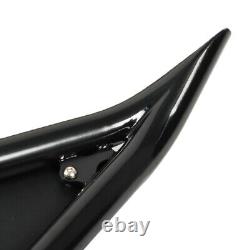 22 Tall Backrest Sissy Bar For CVO Road Glide Street Touring Road King Black