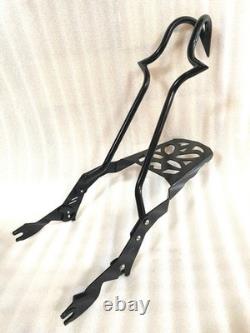 23 Backrest Sissy Bar Rack 4 Harley Touring Road King Street Glide Fl 2009-25