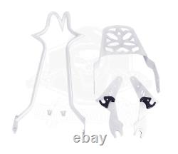 23 Sissy Bar Backrest 4 Harley Touring Road King Street Electra 2009-25 W Rack