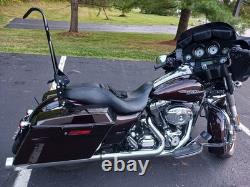 23 Sissy Bar Backrest 4 Harley Touring Road King Street Electra Fl 2009-25 Rack