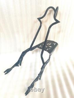23 Sissy Bar Backrest 4 Harley Touring Road King Street Electra Fl 2009-25 Rack