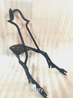 23 Sissy Bar Backrest 4 Harley Touring Road King Street Electra Fl 2009-25 Rack