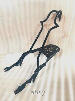 23 Sissy Bar Backrest 4 Harley Touring Road King Street Electra Fl 2009-25 Rack