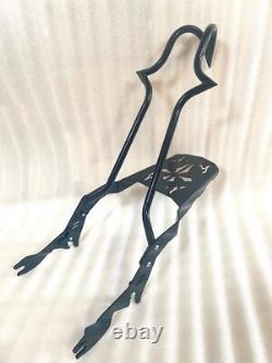 23 Sissy Bar Backrest 4 Harley Touring Road King Street Electra Fl 2009-25 Rack