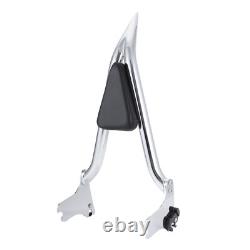 24'' Backrest Sissy Bar for Harley Touring Road King Street Electra Glide 97-08