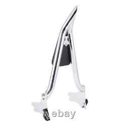 24'' Backrest Sissy Bar for Harley Touring Road King Street Electra Glide 97-08