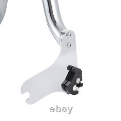 24'' Backrest Sissy Bar for Harley Touring Road King Street Electra Glide 97-08