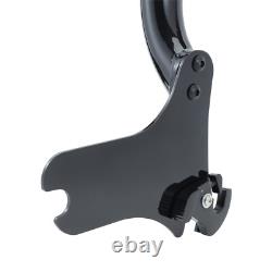 24Tall Backrest Sissy Bar For Harley Road King Street Glide Electra Glide 97-08