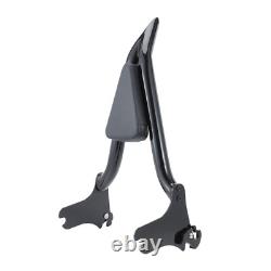24Tall Backrest Sissy Bar For Harley Road King Street Glide Electra Glide 97-08