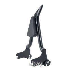24Tall Backrest Sissy Bar For Harley Road King Street Glide Electra Glide 97-08