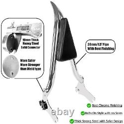 26'' Backrest Sissy Bar for 97-08 Harley Touring Road King Street Electra Glide