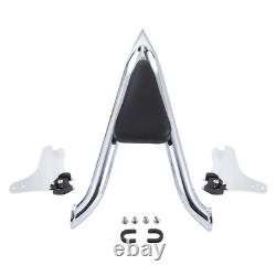 26''Sissy Bar Backrest for Harley Touring Road King Street Electra Glide 97-2008