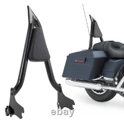 26 Tall Passenger Backrest Sissy Bar For Harley Road King Street Glide 97-08 US
