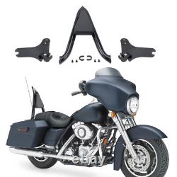 26 Tall Passenger Backrest Sissy Bar For Harley Road King Street Glide 97-08 US