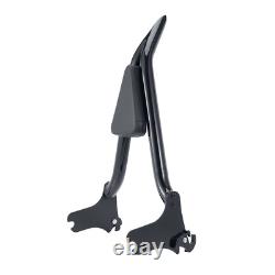 26 Tall Passenger Backrest Sissy Bar For Harley Road King Street Glide 97-08 US
