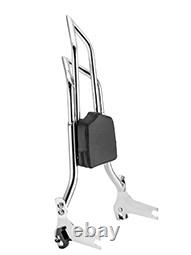 27''Backrest Sissy Bar For Harley Road King Street Glide Electra Glide 1997-2008