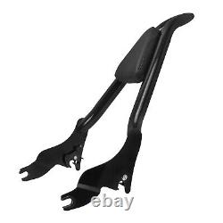 28'' Tall Backrest Sissy Bar For Harley CVO Road Glide Street Touring Road King