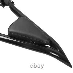 28'' Tall Backrest Sissy Bar For Harley CVO Road Glide Street Touring Road King