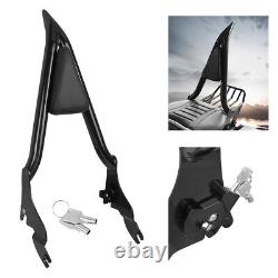 28 Tall Backrest Sissy Bar For Harley Touring CVO Road Glide Street Road King