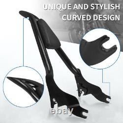 28 Tall Backrest Sissy Bar For Harley Touring CVO Road Glide Street Road King