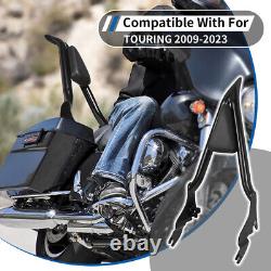 28 Tall Backrest Sissy Bar For Harley Touring CVO Road Glide Street Road King