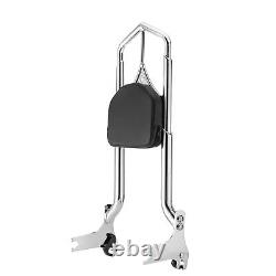 31'' Backrest Sissy Bar Pad For Harley Electra Road King Street Glide 1997-2008