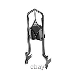 31'' Black Detacable Backrest Sissy Bar For Harley Road King Street Glide 97-08