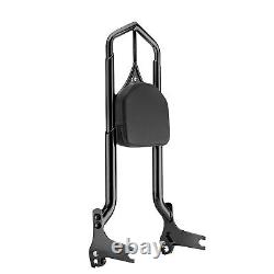 31'' Black Detacable Backrest Sissy Bar For Harley Road King Street Glide 97-08