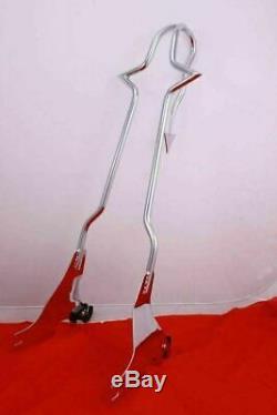 33 Tall Sissy Bar Backrest 4 Harley Touring Road King Street Electra Chrome