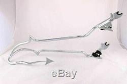 33 Tall Sissy Bar Backrest 4 Harley Touring Road King Street Electra Chrome