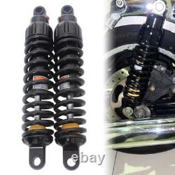 343mm 13.5 Rear Air Shock Absorber Suspension For Harley Road King Street Glide