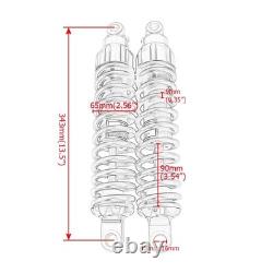 343mm 13.5 Rear Air Shock Absorber Suspension For Harley Road King Street Glide