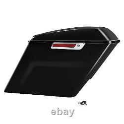 4.5 Stretched Extended Hard Saddlebags For Harley Street Road Glide King 14-Up