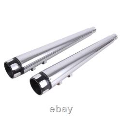 4 Slip On Muffler Exhaust Pipes for Harley Road King Street Electra Glide 95-16