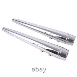 4 Slip On Mufflers Exhaust Pipes For DNA Harley Electra Road King Street Glide