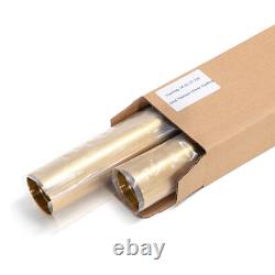 49mm Chrome Gold Fork Tubes For Harley Touring 2014-2024 Road King Street Glide