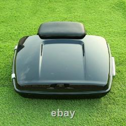 5.5 Razor Trunk Backrest Mount Rack Fit for Road King Street Glide 1997-2008