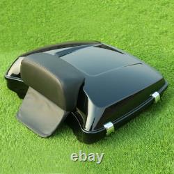 5.5 Razor Trunk Backrest Mount Rack Fit for Road King Street Glide 1997-2008