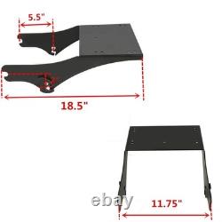 5.5 Razor Trunk Backrest Mount Rack Fit for Road King Street Glide 1997-2008