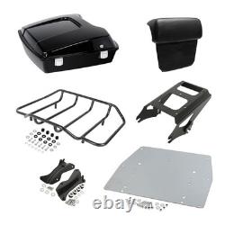 5.5 Razor Trunk Backrest Pad Luggage Rack Road King Street Glide 2009-2013