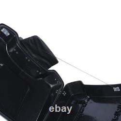 5.5 Razor Trunk Backrest Pad Rack Kits for Road King Street Glide 2009-2013